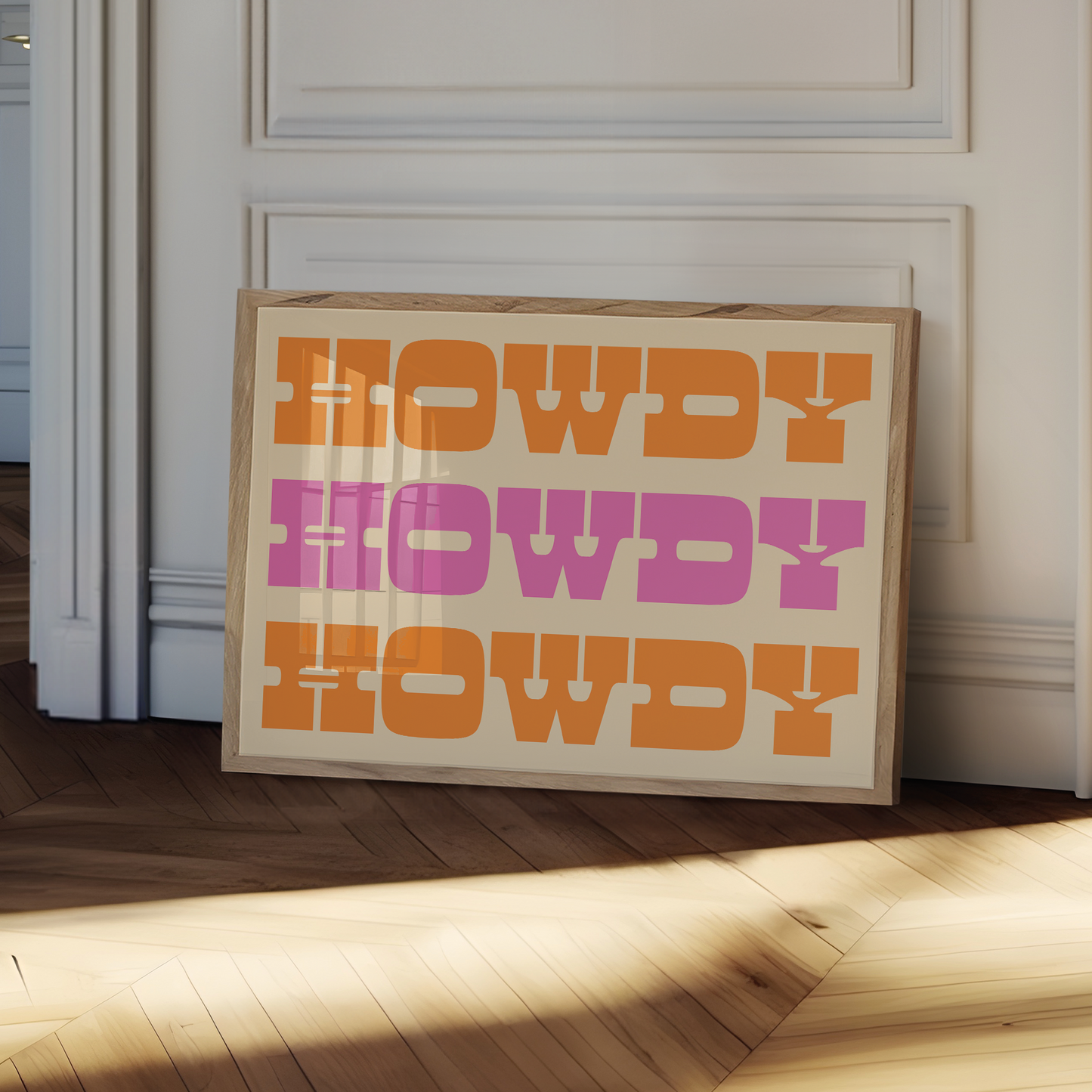 HOWDY PRINT