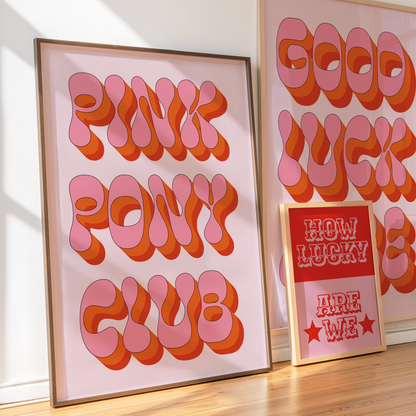 PINK PONY CLUB PRINT