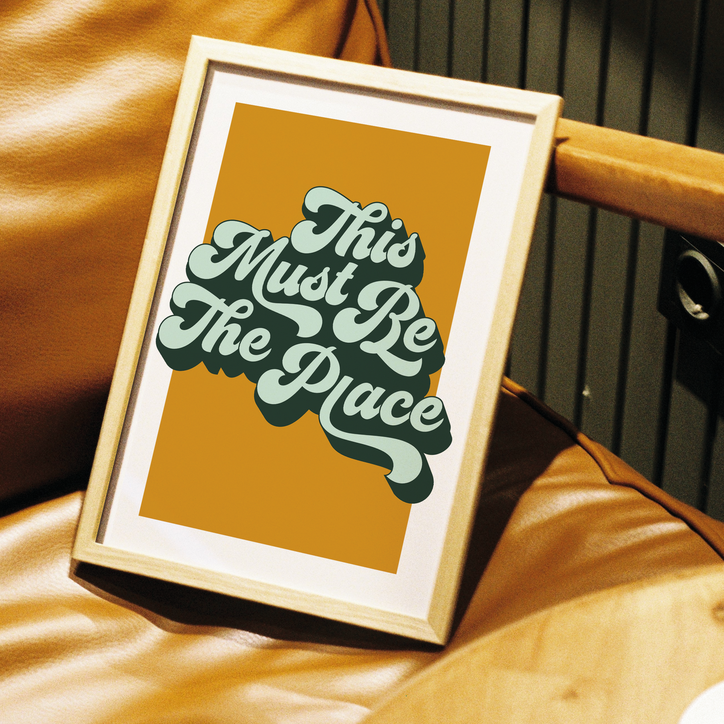 THIS MUST BE THE PLACE PRINT